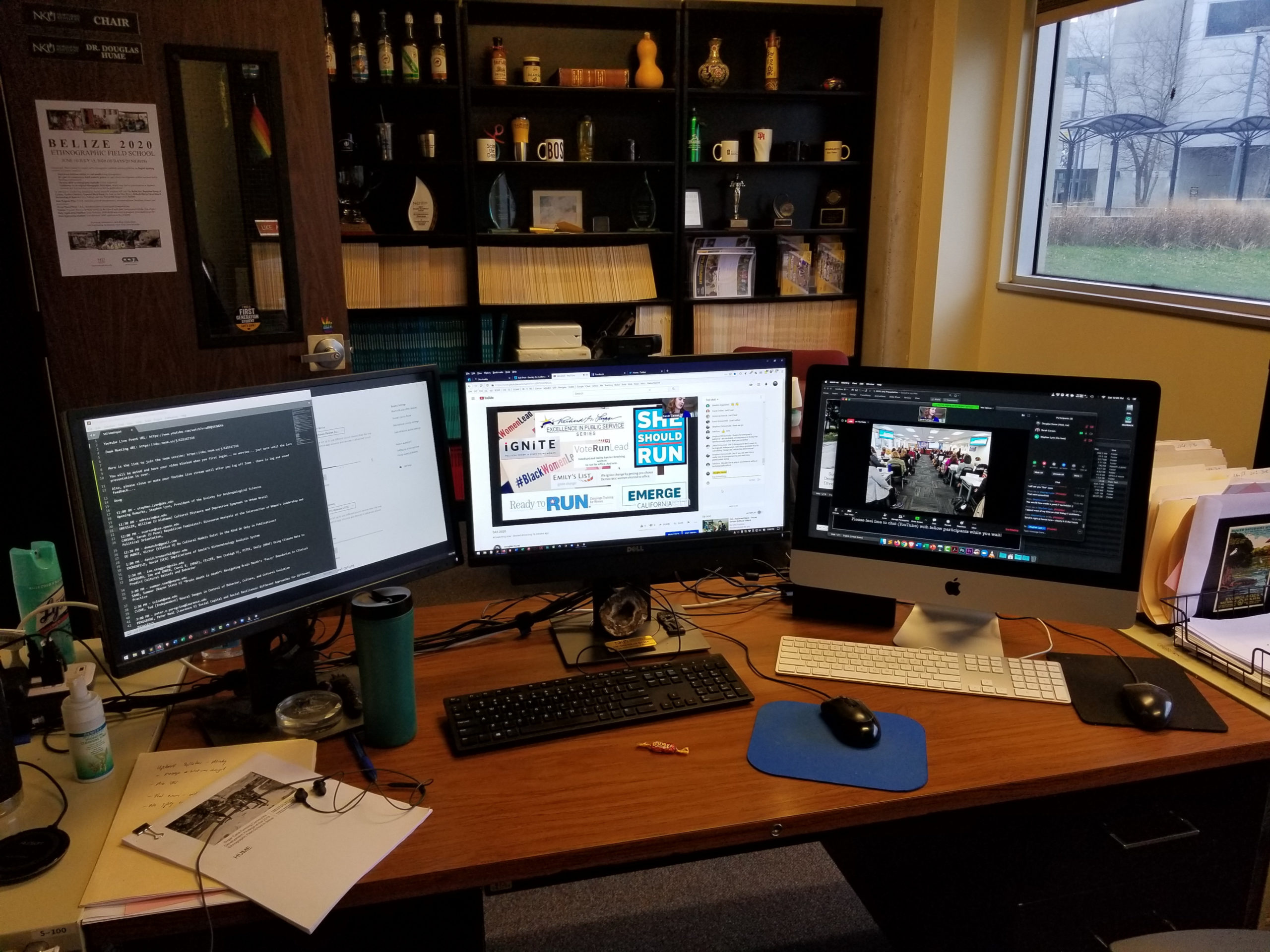 Photograph of the interior of an office